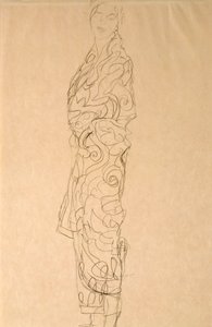 Mulher de quimono de Gustav Klimt