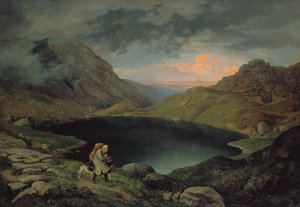 Lago no Riesengebirge, 1839
