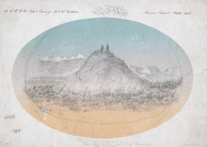 O Monte da Primavera Quente no de Gustav Sohon