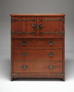Baú de linho de Gustav Stickley