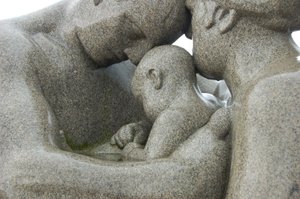 Esculturas em Vigeland Sculpture Park (foto)