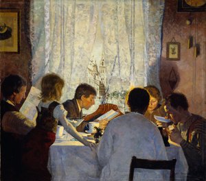 Café da Manhã II. A Família do Artista