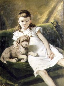 Menina com Cão