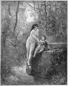 La Fortune et le jeune Enfant - A Deusa Fortuna salva a Criança do Poço - de 