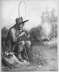 Le petit poisson et le pecheur - O pescador e o peixinho - de 