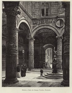 Itália - Pátio do Palazzo Vecchio, Florença