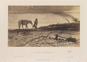 Gustave Brion - A noite de Waterloo de Gustave Brion