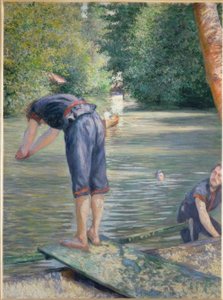 banhistas de Gustave Caillebotte