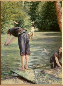 Padres. Pintura de Gustave Caillebotte (1848-1894) de Gustave Caillebotte