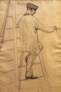 Estudo para pintores de Gustave Caillebotte