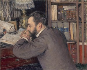Henri Cordier 1849-1925, 1883 de Gustave Caillebotte