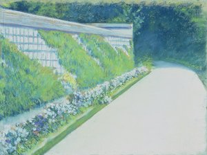 A Parede da Horta, Yerres de Gustave Caillebotte