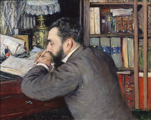 Retrato de Henri Cordier (1849-1929), professor da Escola de Línguas Orientais, 1883