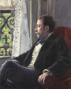 Retrato de homem de Gustave Caillebotte