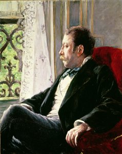 Retrato de homem de Gustave Caillebotte