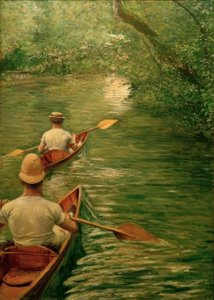 Perishares nos Yerres de Gustave Caillebotte