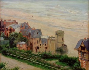 Trouville, a praia e as vilas de Gustave Caillebotte