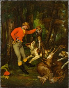 Depois da Caçada de Gustave Courbet