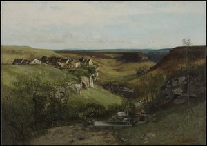 Castelo de Ornans de Gustave Courbet