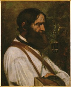 O caçador Marechal (pintura sobre tela) de Gustave Courbet