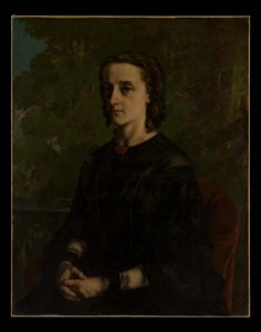 Madame Frederic Breyer (Fanny Hélène Van Bruyssel, 1830-1894) de Gustave Courbet