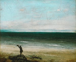 Palavas (óleo sobre tela) de Gustave Courbet