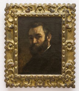 Retrato de um Homem de Gustave Courbet