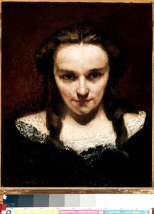 Sleepwalking ou The Seeker (óleo sobre tela de Gustave Courbet