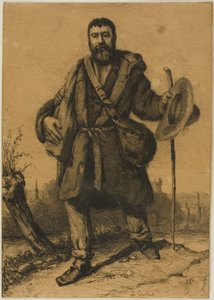 O Apóstolo Jean Journet de Gustave Courbet