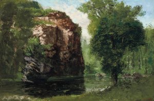 O Rio Silencioso de Gustave Courbet