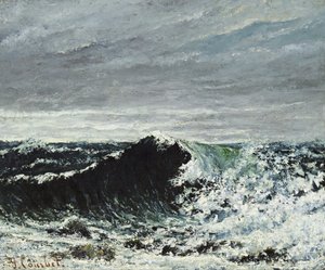 A onda de Gustave Courbet