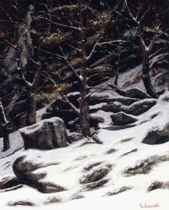 Inverno, c.1873 de Gustave Courbet