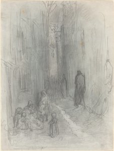 Um Backstreet em Londres de Gustave Dore