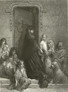 Esmola dando de Gustave Dore