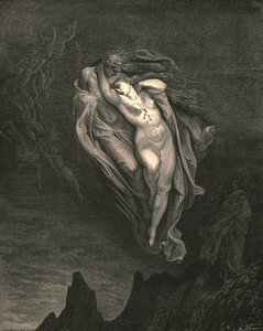 Bardo! de bom grado gostaria de abordar esses dois juntos, c1890. de Gustave Dore