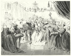 Cinderela (gravura) de Gustave Dore