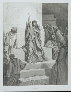 Deborah, gravada por Ettlin, c.1868 de Gustave Dore