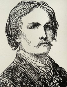 Gustave Dore - 1832-73 Artista francês e ilustrador de livros gravura a partir de um esboço de autorretrato de Gustave Dore