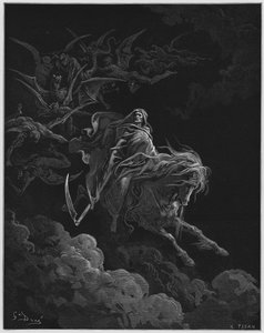 Gustave Dore Bible: A visão da morte de Gustave Dore