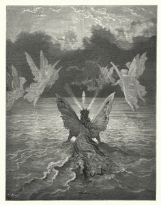 Ilustração de Gustave Dore para a obra de Coleridge Rime of the Ancient Mariner (gravura) de Gustave Dore