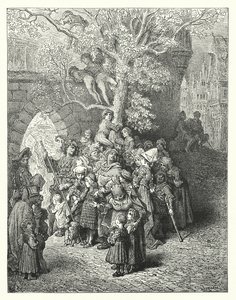 Ilustração de Gustave Dore para a obra de Coleridge Rime of the Ancient Mariner (gravura) de Gustave Dore