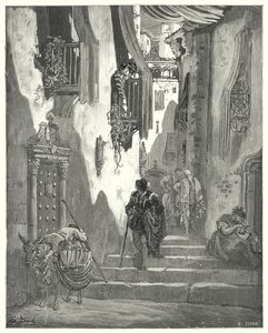 Gustave Dores Dom Quixote: "Ele recebeu uma série de cartas de amor que me foram transmitidas, cada uma cheia das mais ternas expressões" (gravação) de Gustave Dore