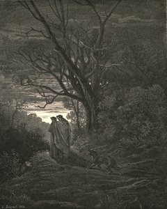 Ele, assim que viu que eu estava chorando, c1890. de Gustave Dore
