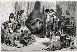 Ilustração de "Voyage en Espagne", de Charles Davillier, publicada em 1866 (gravura) de Gustave Dore