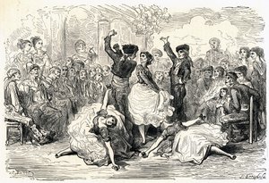 Ilustração de "Voyage en Espagne", de Charles Davillier, publicada em 1866 (gravura) de Gustave Dore