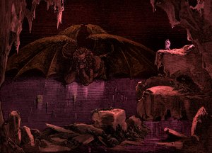Ilustração para A Divina Comédia - Inferno (La Divina Commedia, L