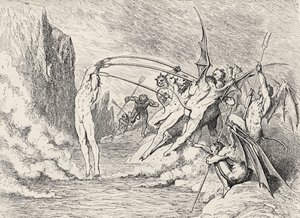 Ilustração para A Divina Comédia - Inferno (La Divina Commedia, L