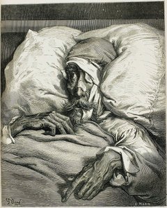 Ilustração do romance Dom Quixote, de Miguel de Cervantes, 1863. de Gustave Dore