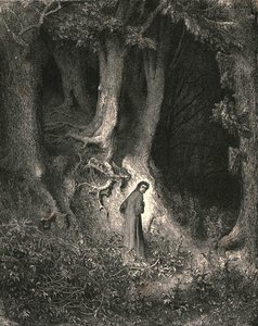No meio desta vida mortal, c1890. de Gustave Dore
