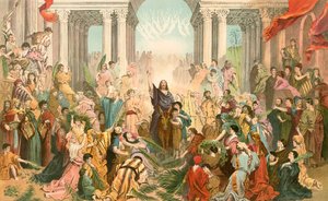 Jesus entrando em Jerusalém